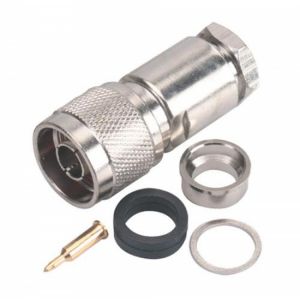 Conector macho serie "N", para cable RG8, 11, 213 y 214