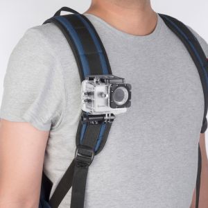 Clip sujetador con rotación 360° para cámaras deportivas