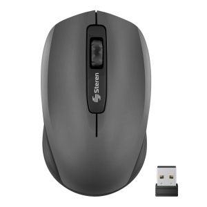 Mouse inalámbrico 1000 DPI color gris