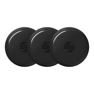 3 Tags rastreadores Bluetooth* para dispositivos iOS* color negro