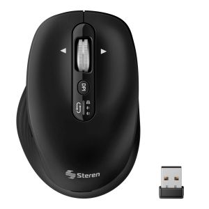 Mouse Bluetooth*/ RF, multidispositivo con batería recargable 1000 / 1600 / 2400 / 3200 DPI